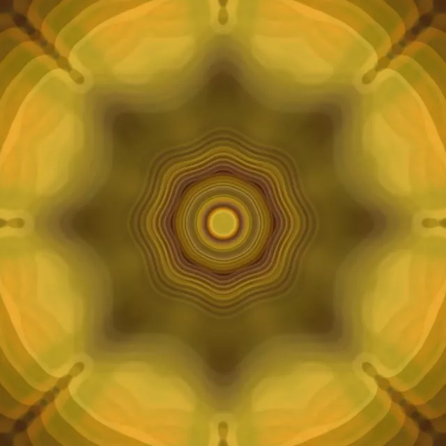 Concentric Circle Neon Tunnel | 1:1 Square | 60fps VJ Loop Screensaver