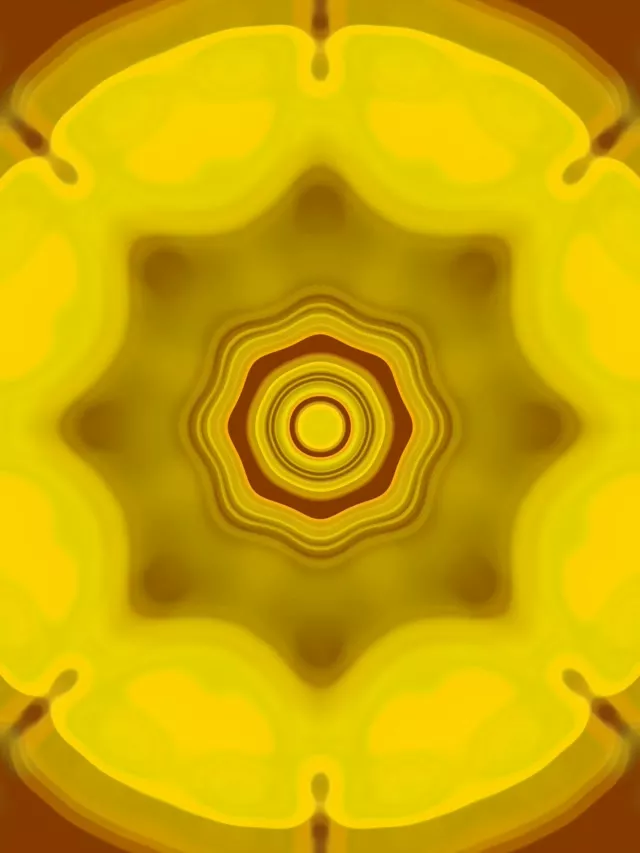 Koncentrický Kruh Neon Tunel 3:4 iPad Portét 60fps Šetrič Obrazovky VJLoops