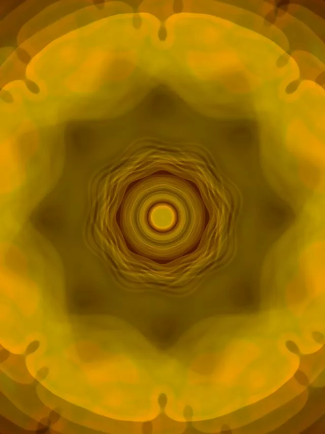 Koncentrický Kruh Neon Tunel 3:4 iPad Portét 60fps Šetrič Obrazovky VJLoops