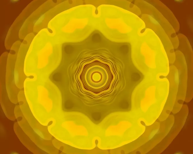 Túnel Neon Círculo Concêntrico 5:4 Industrial 60fps VJ Loop Screensaver