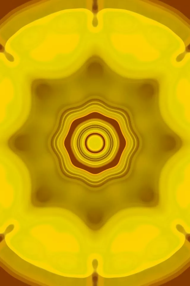 Concentric Neon Tunnel | 2:3 Portrait 60fps Screensaver VJLoops