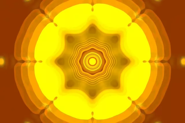 Koncentrikus Csillag Neon Alagút 3:2 Surface 60fps VJLoops Screensaver