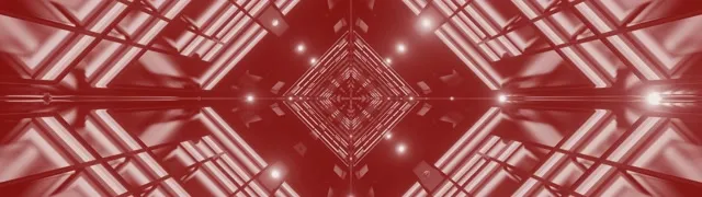 Túnel de Neó Vermell Vòrtex de Diamant Vj Loop 32:9 Super Ultrawide 60fps Estalvi de Pantalla