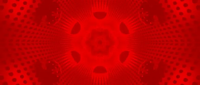Red Neon Tunnel Hexagon Vortex Vj Loop 21:9 Ultrawide 60fps Screensaver