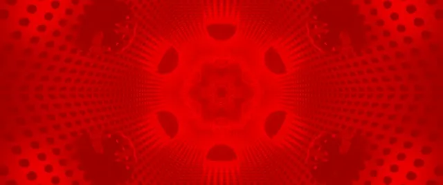 Túnel de Neó Vermell Esclat Punt Radial 2.39:1 Cinemascope 60fps Protector de Pantalla Bucle Vj