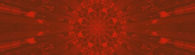 Red Fractal Kaleidoscope Neon Tunnel 32:9 Super Ultrawide 60fps Screensaver Vj Loop