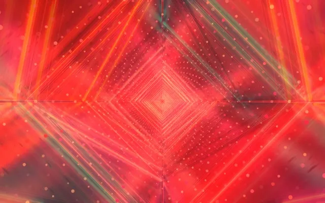 16:10 MacBook 60fps Screensaver Neon Tunnel Pulsating Diamond Vortex VJ Loop