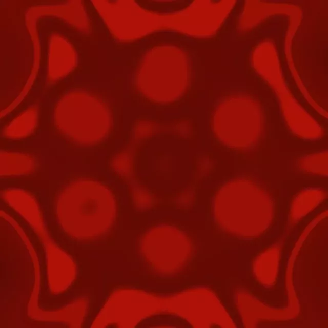 Red Pulsating Neon Tunnel 1:1 Square 60fps Vj Loop Screensaver