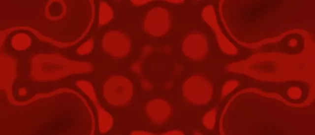 Red Pulsating Neon Tunnel VJ Loop 21:9 Ultrawide 60fps Screensaver