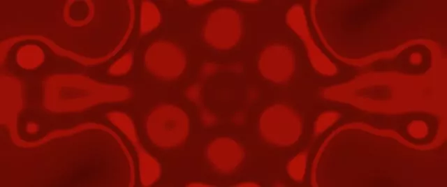 Pulsating Red Neon Tunnel VJ Loop 2.39:1 Cinemascope 60fps Screensaver