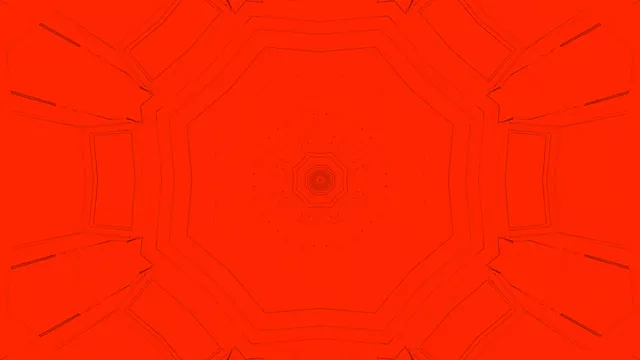 짙은 빨강 네온 터널 4K UHD 60fps 스크린세이버 VJLoops 푸티지