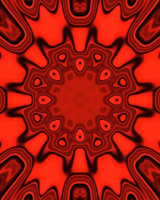 Neon Tunnel Red Radial Burst Vj Loop 4:5 Instagram 60fps Screensaver