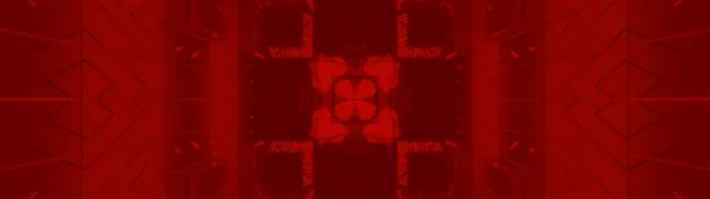 Tunel neon geometric roșu 32:9 Ultrawide 60fps VJ Loop Screensaver