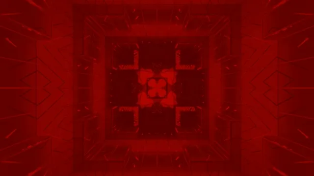 Protector de Pantalla de Túnel de Neon Carmesí 4K 60FPS Fons Moviment