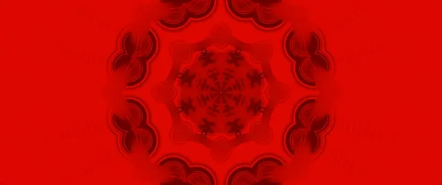 ماندالا قرمز تونل نئون VJ Loop 2.39:1 Cinemascope 60fps Screensaver