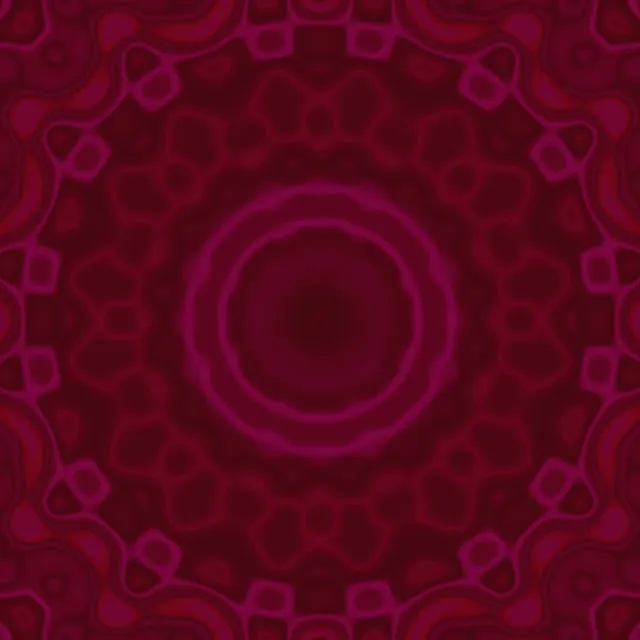 Magenta Ripple Mandala Neon Tunnel Vj Loop 1:1 Square 60fps Screensaver