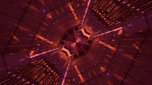 מנהרת Sci-Fi ארגמן Screensaver 4K UHD 60fps Live Wallpaper