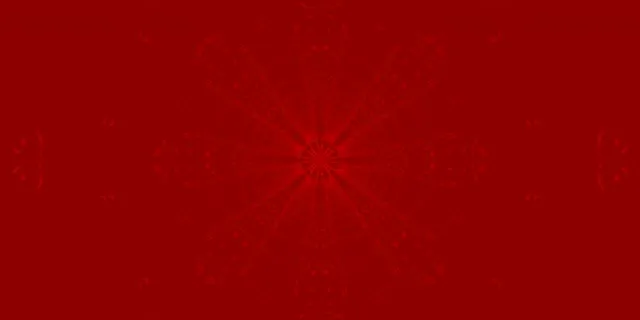 เกล็ดหิมะแดง แมนดาลา อุโมงค์นีออน VJ Loop 2:1 Univisium 60fps Screensaver