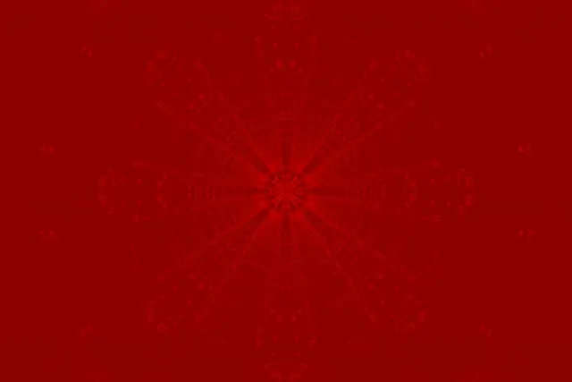 Raudona Mandala Neoninių Šviestuvų Tunelis VJ Ciklas 3:2 Surface 60fps Ekrano Užsklanda