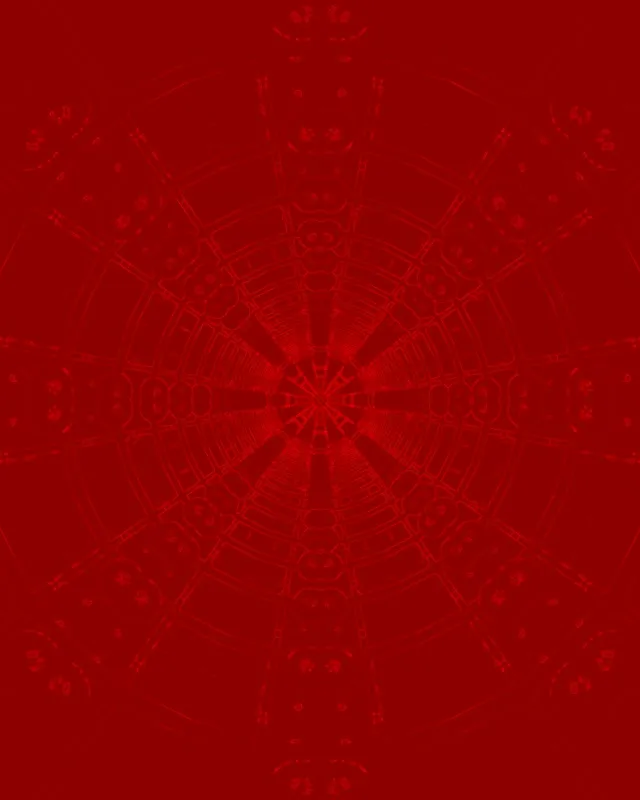 Crvena Mandala Neon Tunel VJ Loop 4:5 Instagram 60fps Screensaver