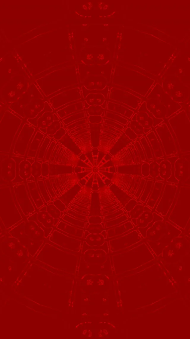 Red Neon Tunnel Kaleidoscope Vj Loop 9:16 Reels 60fps Screensaver