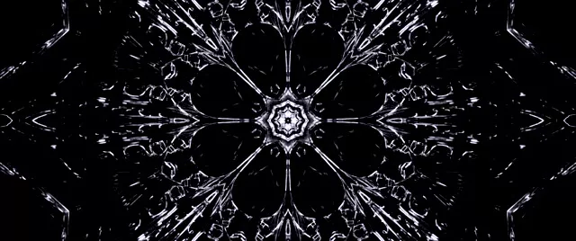 تونل نئون کریستالی اسکرین سیور 2.39:1 Cinemascope 60fps VJ Loop