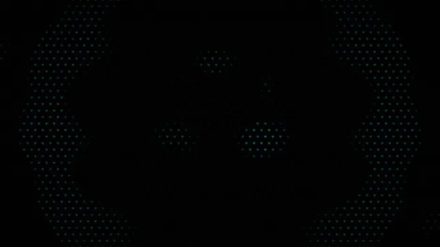 Cyan Dots Digital Network Abstract Motion Background