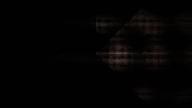 Dark Abstract Digital Grid Pattern 4K