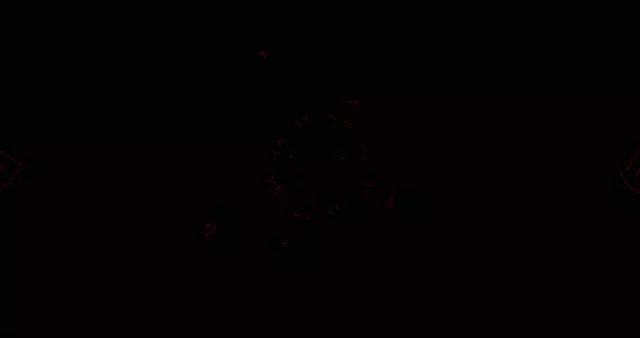 Dark Abstract Grid Pattern VJ Loop - Minimalist Motion Background