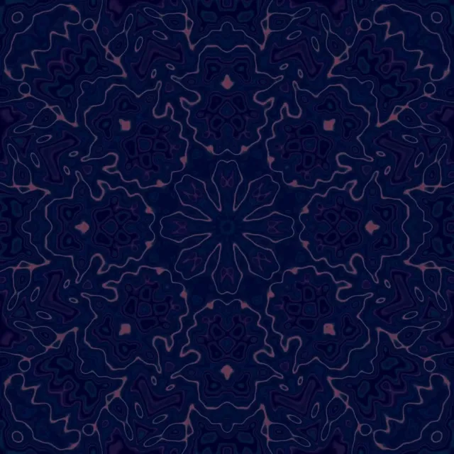 Túnel Neón Mandala Caleidoscopio 1:1 Cadrado 60fps Protector de Pantalla VjLoops