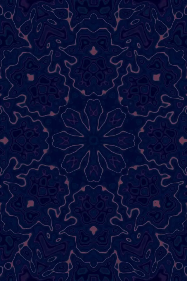 Neon Tunel Mandala Cvet VJLoops 2:3 Foto Pokončno 60fps Ohranjevalnik Zaslona