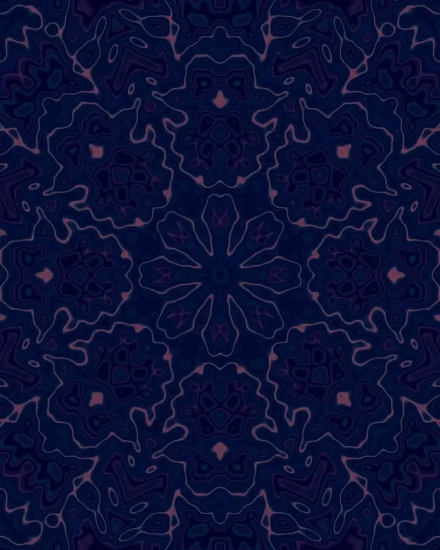 Tunel Neonowy Mandala Rozkwit VJ Loop 4:5 Instagram 60fps Wygaszacz