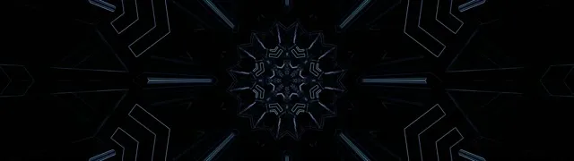 Neon Tunela Ilun Kaleidoskopioa Izar 32:9 Super Ultrawide 60fps Pantaila-babesa VJ Loop