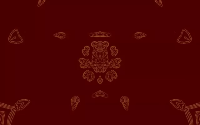 Neon Tunnel Crimson Mandala Vj Loop 16:10 Macbook 60fps Screensaver