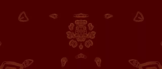 Neon Tunnel Crimson Mandala Kaleidoscope Vj Loop 21:9 Ultrawide 60fps Screensaver