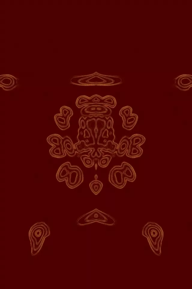 อุโมงค์นีออนมันดาลา 2:3 Photo Portrait 60fps Screensaver VJLoops