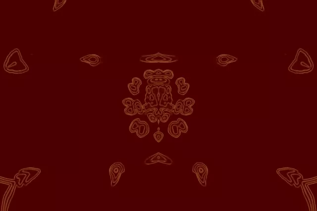 Tunnel Neon Caleidoscopio Mandala Cremisi VJLoops 3:2 Surface 60fps Screensaver