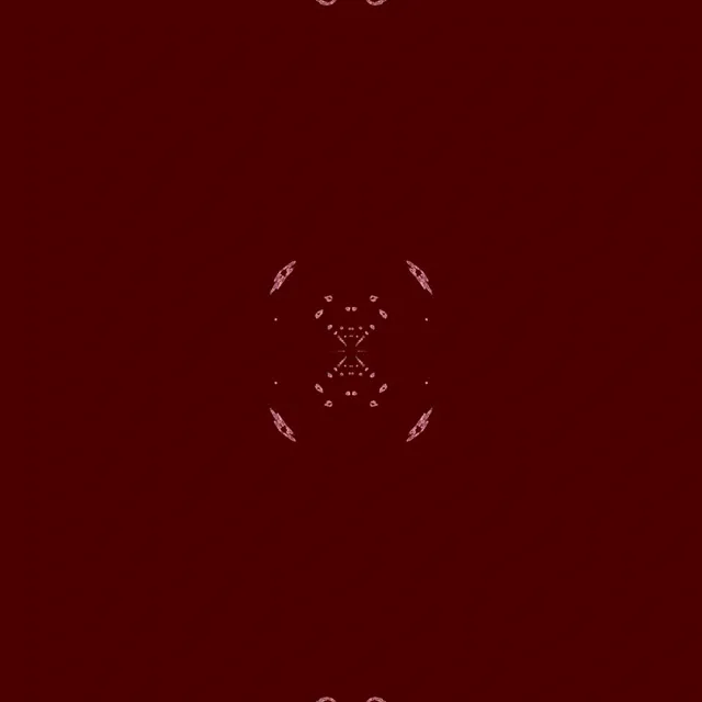 Neon Tunnel Crimson Kaleidoscope VJ Loop 1:1 Square 60fps Screensaver