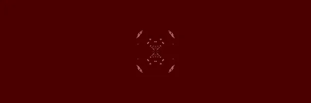 Neon Tunnel Crimson Kaleidoscope VJ Loop 3:1 Triple Wide 60fps Screensaver