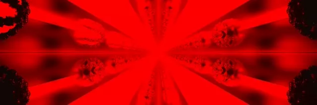 Túnel Neón Mandelbrot Fractal 3:1 Triple Ancho 60fps Protector VJ Loop