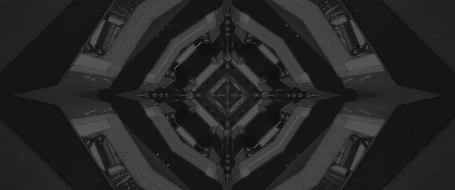 Túnel de Neó Diamant Fosc Caleidoscopi 2.39:1 Cinemascope 60fps Protector de Pantalla VJ Loop