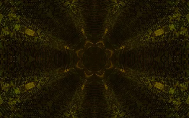 Neon Tunnel Mosaic Kaleidoscope 16:10 MacBook 60fps Screensaver Vj Loop