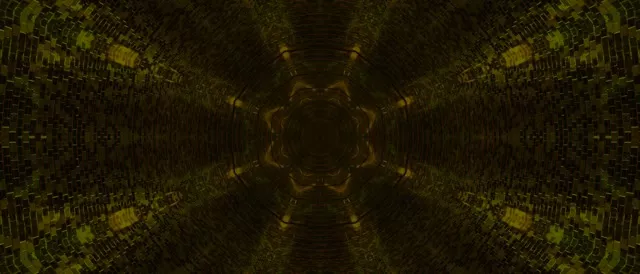 Neon Tunnel Mosaic Spiral Screensaver 21:9 Ultrawide 60fps Vj Loop