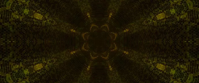 Neon Tunnel Mosaic Vortex Screensaver 2.39:1 Cinemascope 60fps Vj Loop