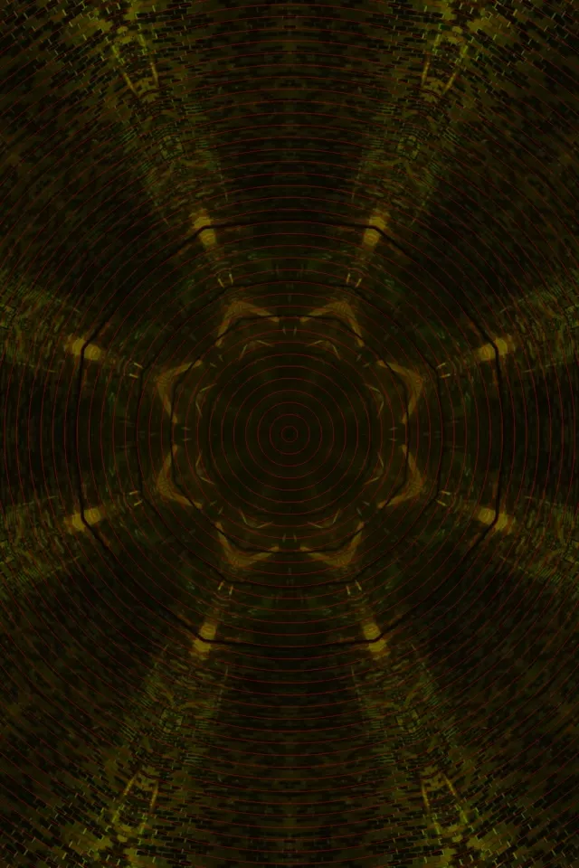 Túnel de Neón Caleidoscopio Espiral 2:3 Photo Portrait 60fps Salvapantallas VJ Loop
