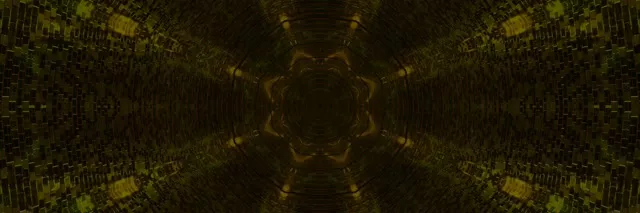 Neon Tunnel Mosaic Kaleidoscope Vj Loop 3:1 Triple Wide 60fps Screensaver