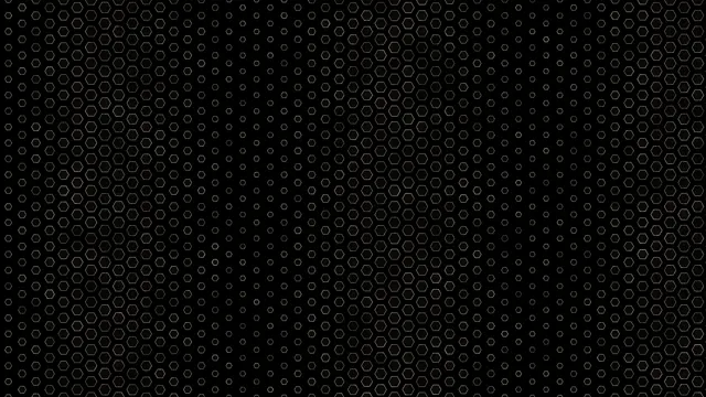 Dark Hexagon Pattern Motion Background 4K