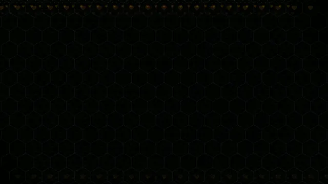 Dark Hexagonal Pattern 4K Tech Background