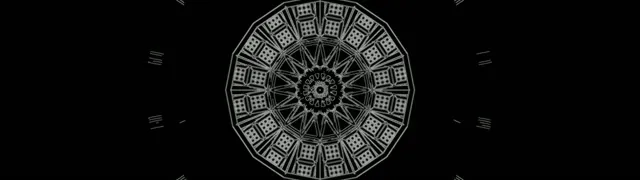 Neon Tunnel Gothic Mandala 32:9 Super Ultrawide 60fps Screensaver Vj Loop