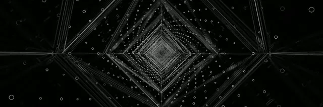 Tamni Neon Tunel Čuvar Ekrana 3:1 Triple Wide 60fps VJLoops PC Laptop